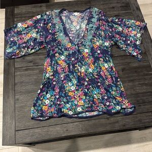 Sundance Multicolor Floral Blouse
